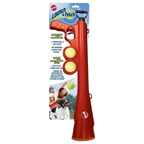 Organic Spot Launch Fetch Tennis Ball Launcher Sophisticated