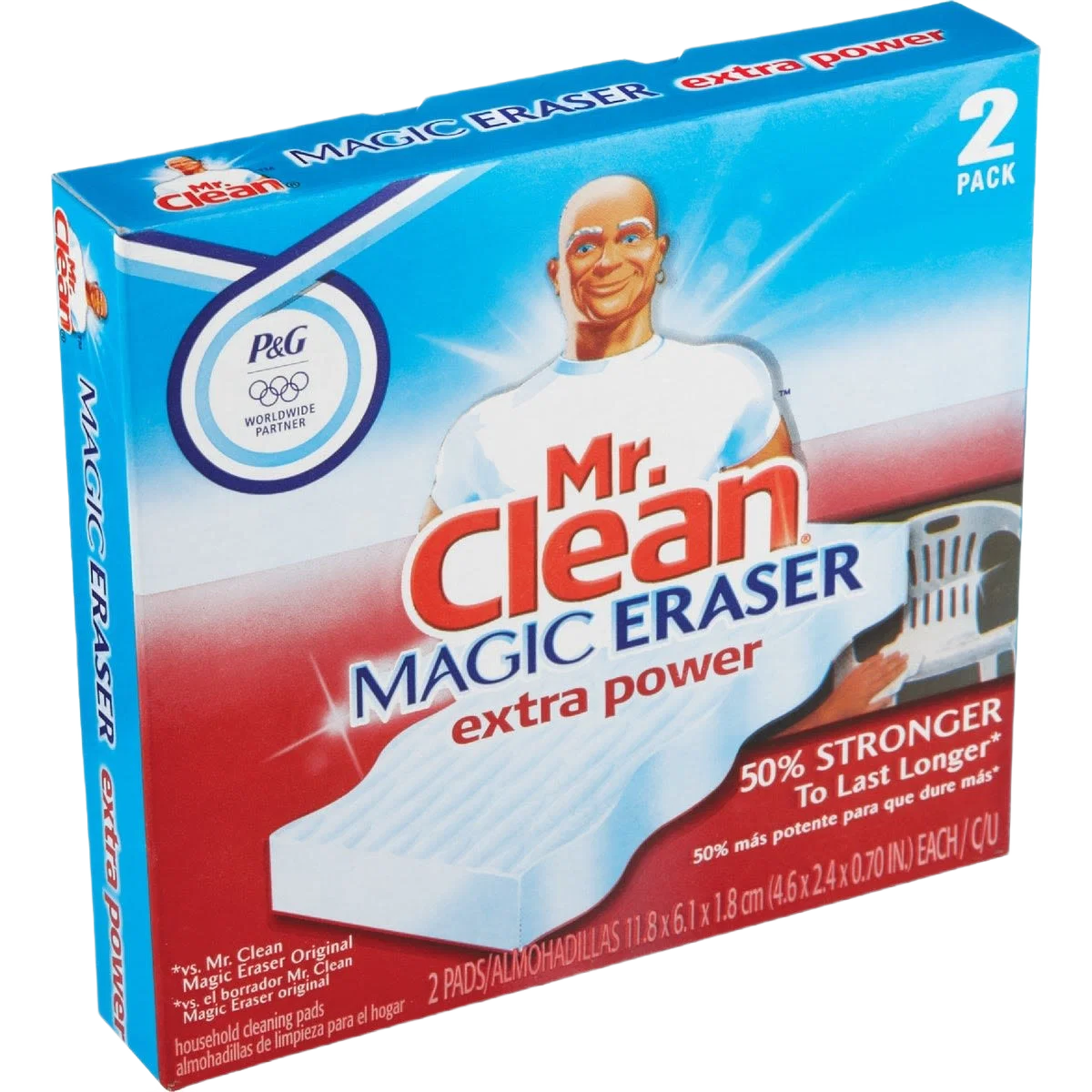 Lightweight Mr. Clean Eraser with Extra Power Quality