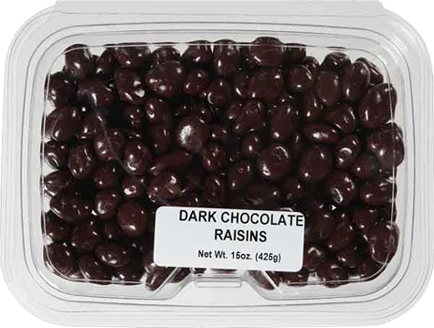 Top-Quality JLM Dark Chocolate Covered Raisins 15 oz. First-Class