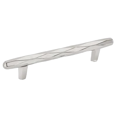 Minimalist Amerock St. Vincent 5-1 16 Center-to-Center Polished Nickel Cabinet Pull Easy-to-Use