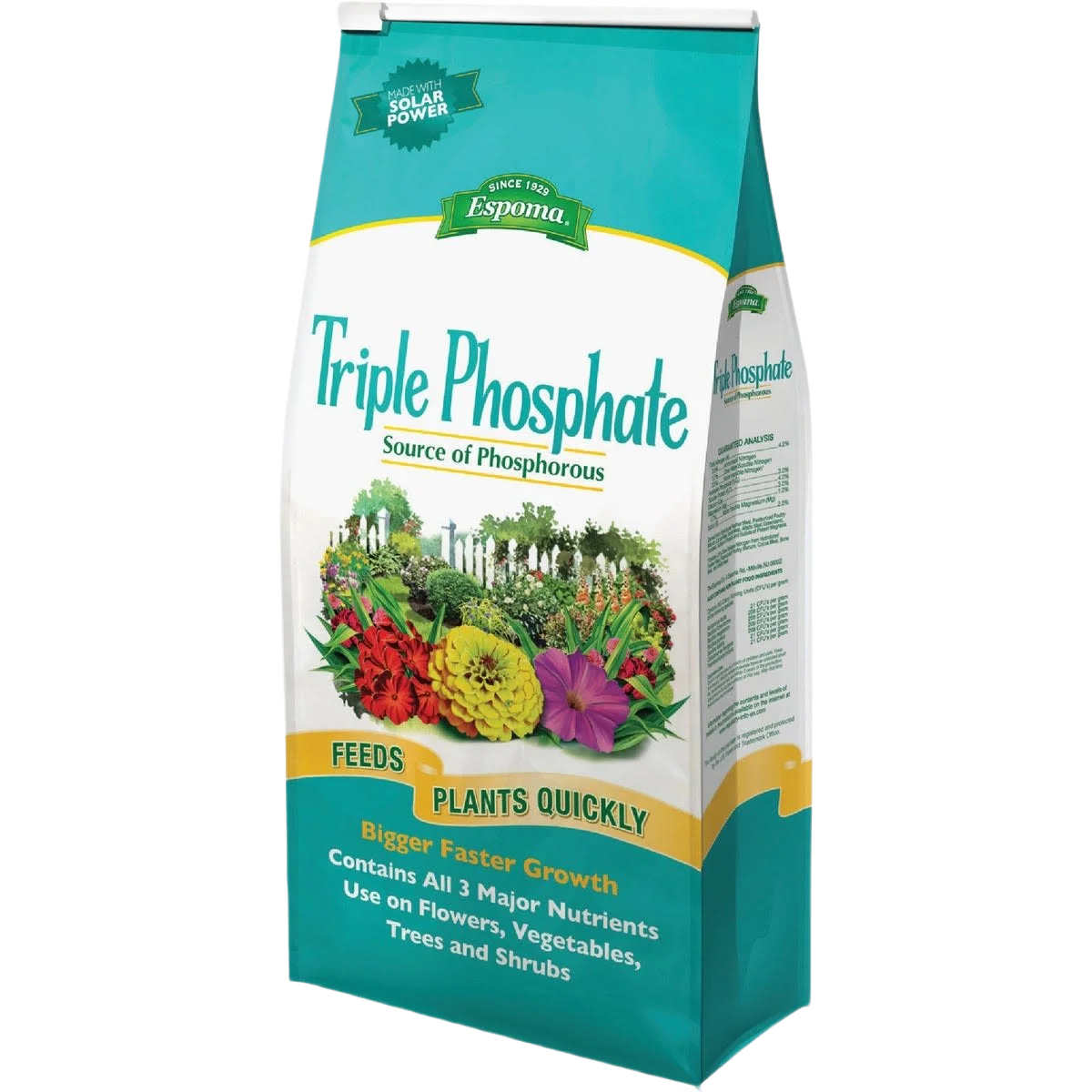 Reusable Espoma Triple Phosphate Dry Plant Food 6.5 lb. Premium Material