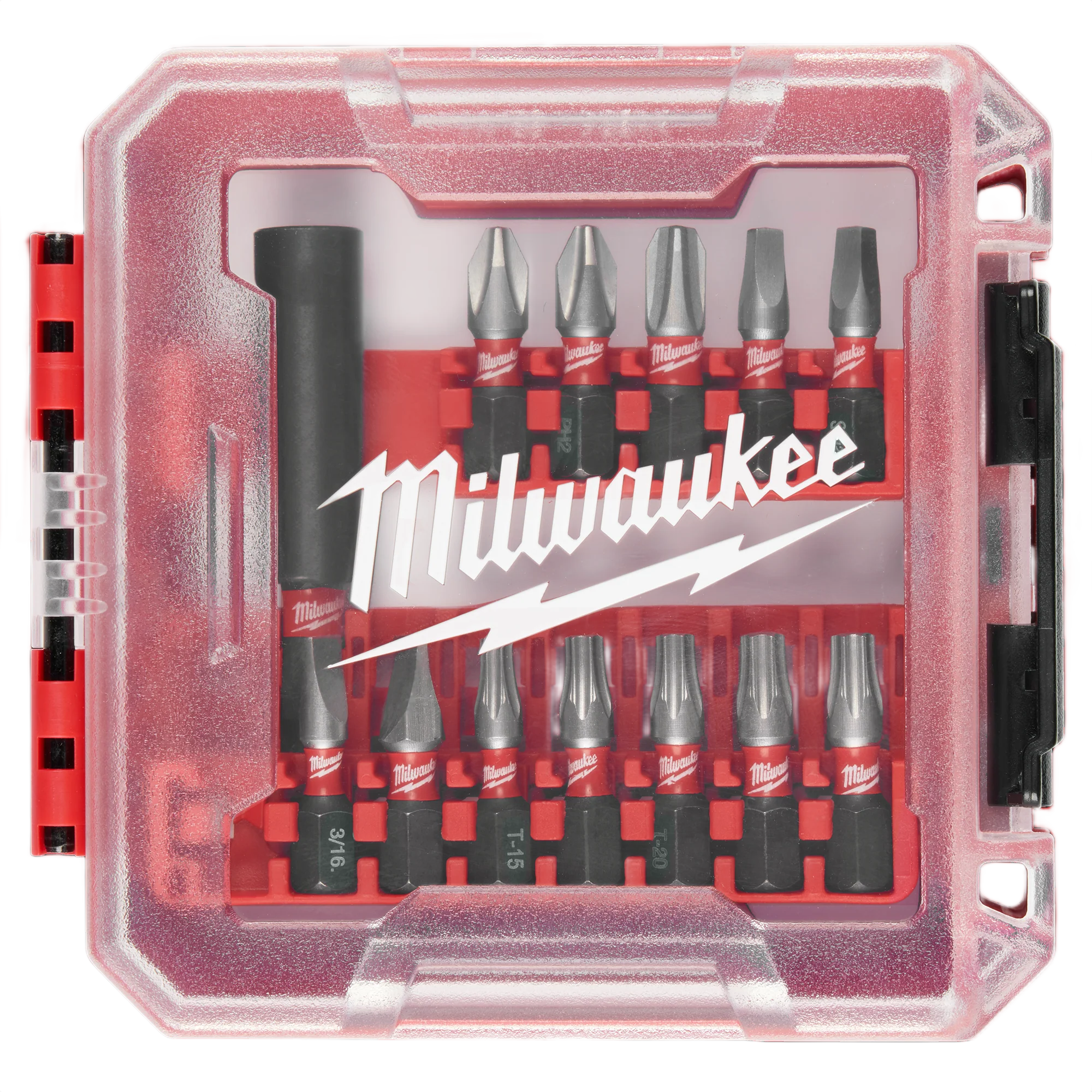 Expertly Made Milwaukee SHOCKWAVE™ Impact Duty Driver Bit Set 13-Pack Sophisticated