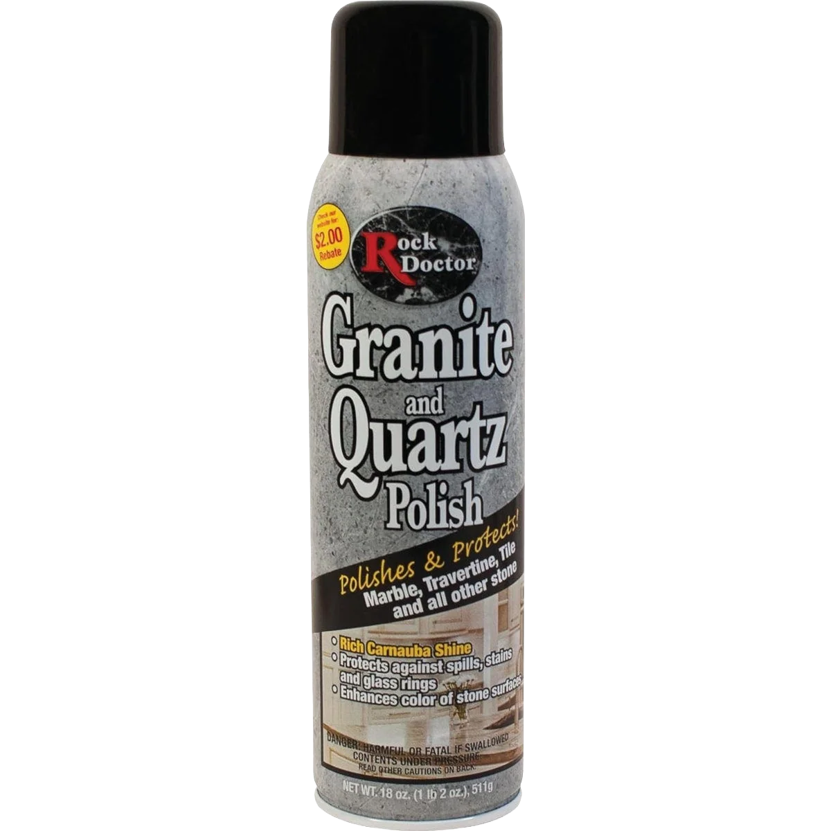Sustainable Rock Doctor 18 Oz. Granite Quartz Polish Smooth