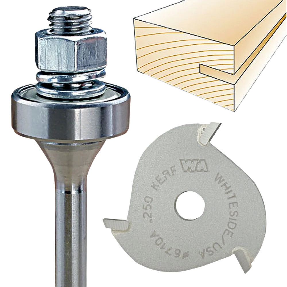 Durable Whiteside Slotting Cutter Arbor 1 4 in. SH Versatile