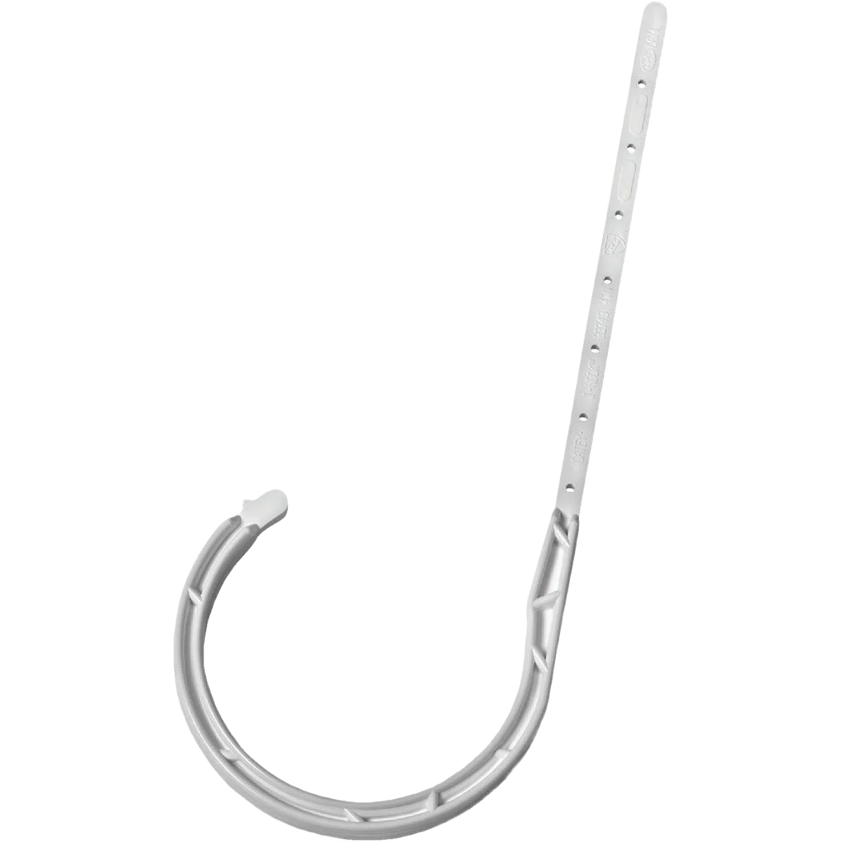 Green Oatey 4 In. x 7-1 2 In. ABS J-Hook Pipe Holder 4-Pack Responsible