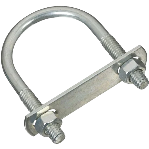 Clean National Hardware 5 16 x 1-3 4 x 3 Zinc Round U Bolt Environmentally Friendly