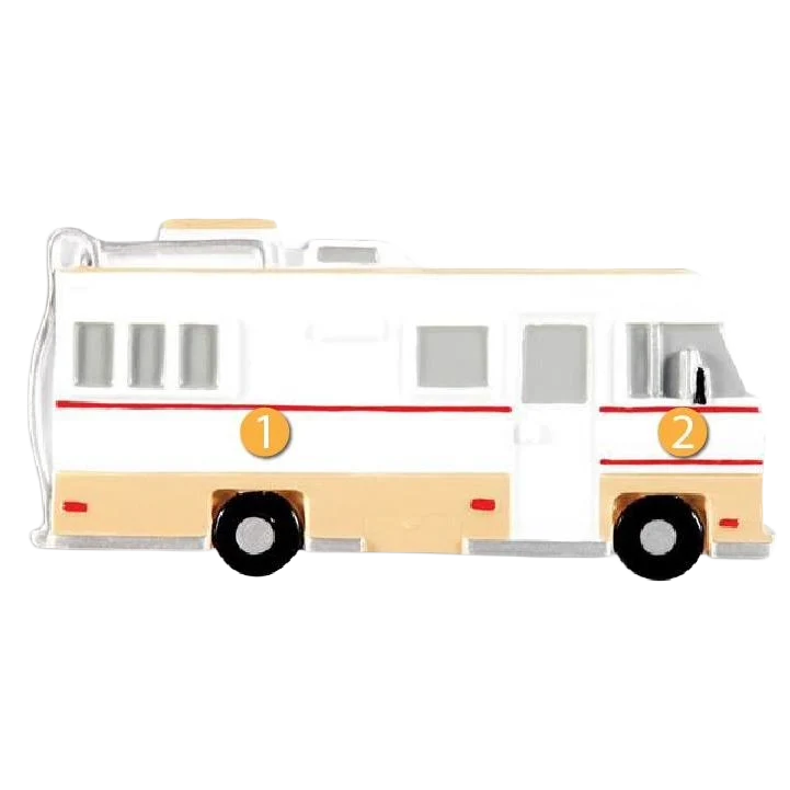 Sustainable PolarX Personalized RV Camper Ornament Stylish