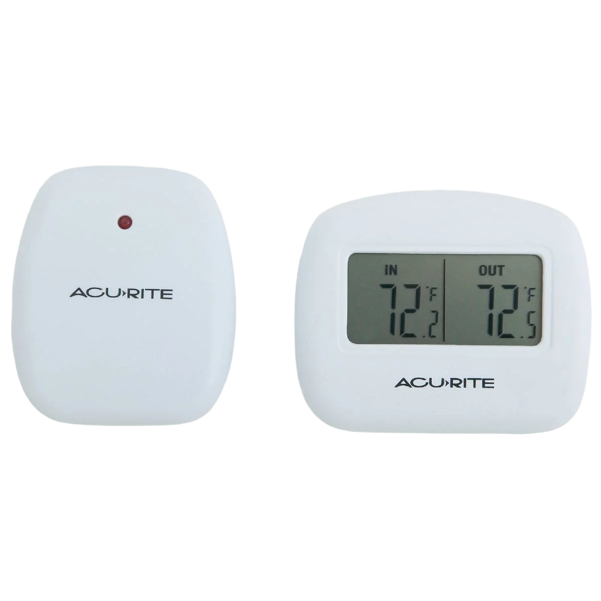 Modern AcuRite Wireless Digital Indoor Outdoor Thermometer Sensor 2.5 in. Original Design