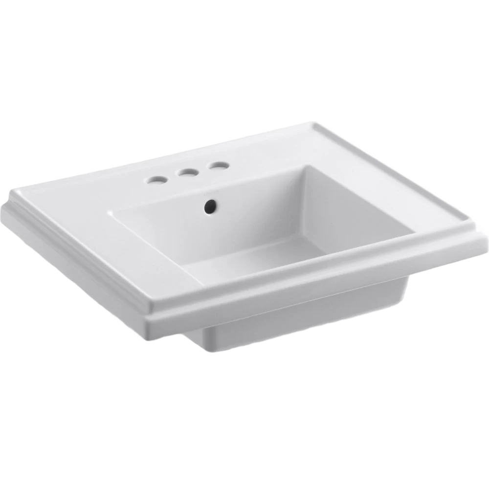 Trendy Kohler Tresham White Pedestal Bathroom Sink Basin 24 Green