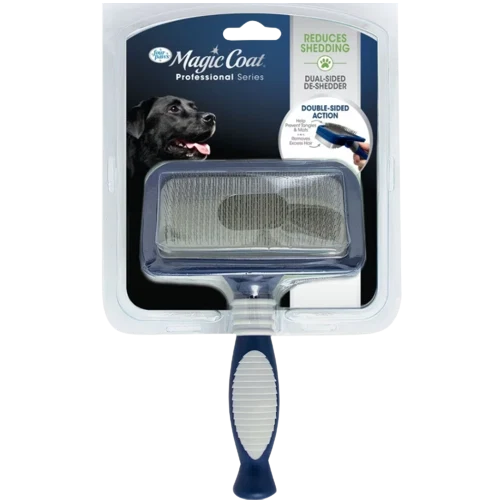 Innovative Four Paws Pro 2-In-1 De-Shedder Brush Official