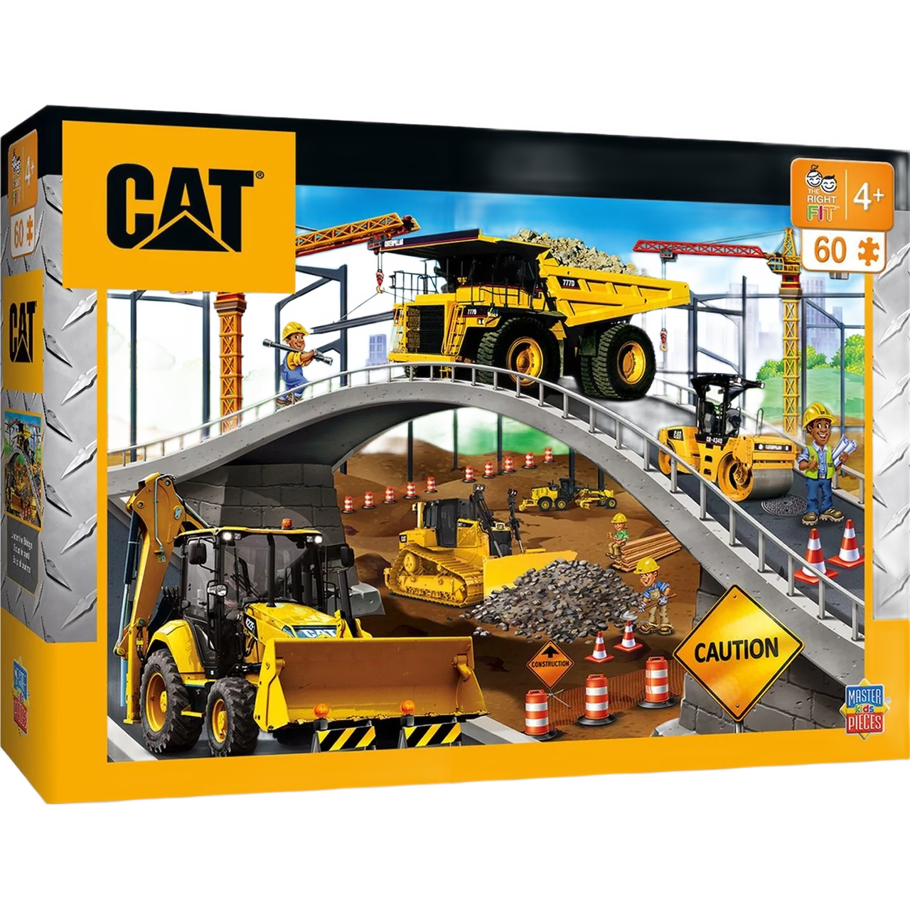 Optimized MasterPieces Caterpillar Under The Bridge Kids Jigsaw Puzzle 60 Pieces Fine Crafted