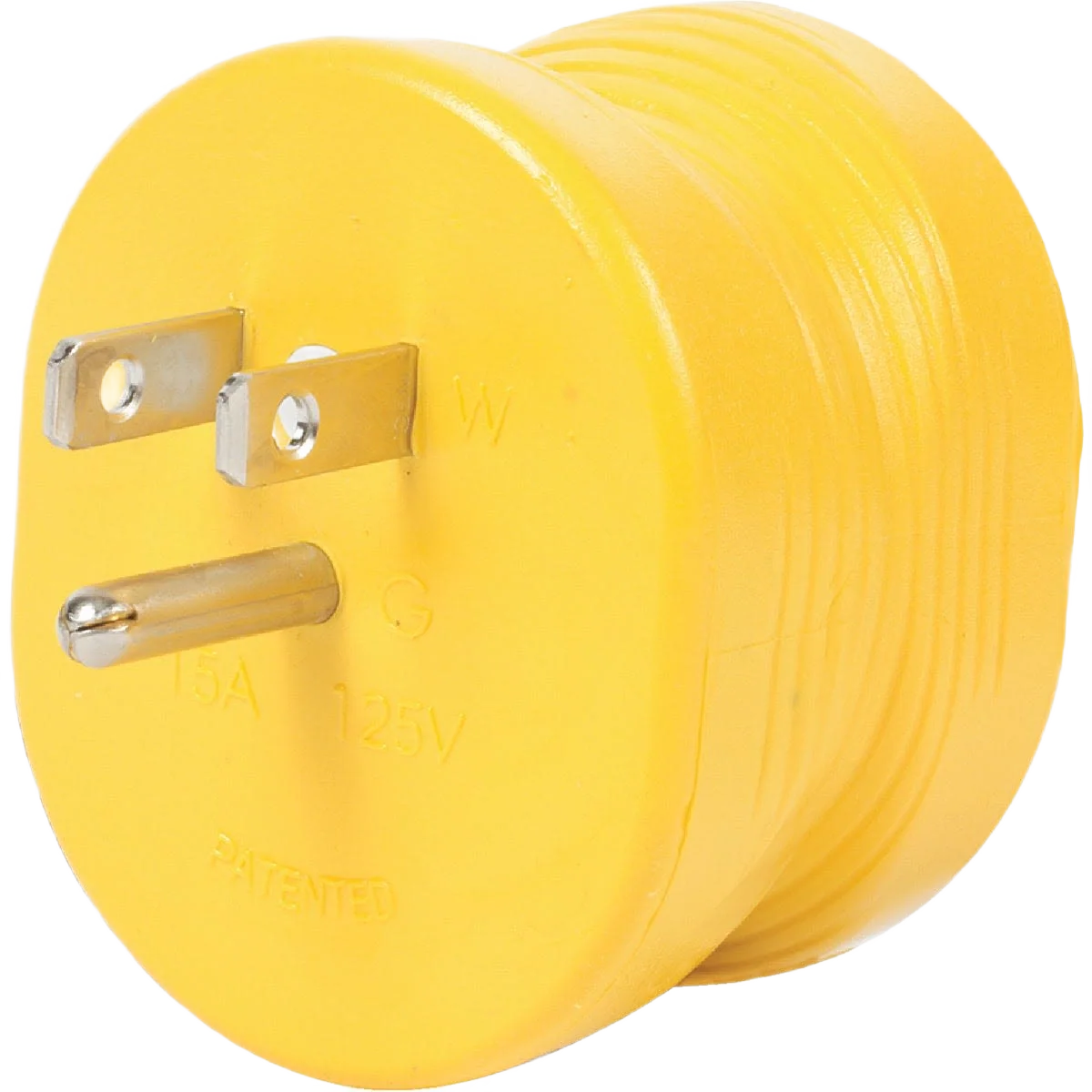 Convenient Camco Power Grip 15A Male to 30A Female RV Plug Adapter Innovative