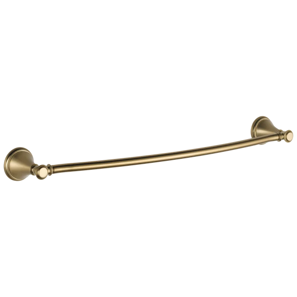 Powerful Delta Cassidy Champagne Bronze Towel Bar 24 in. Carefully Designed