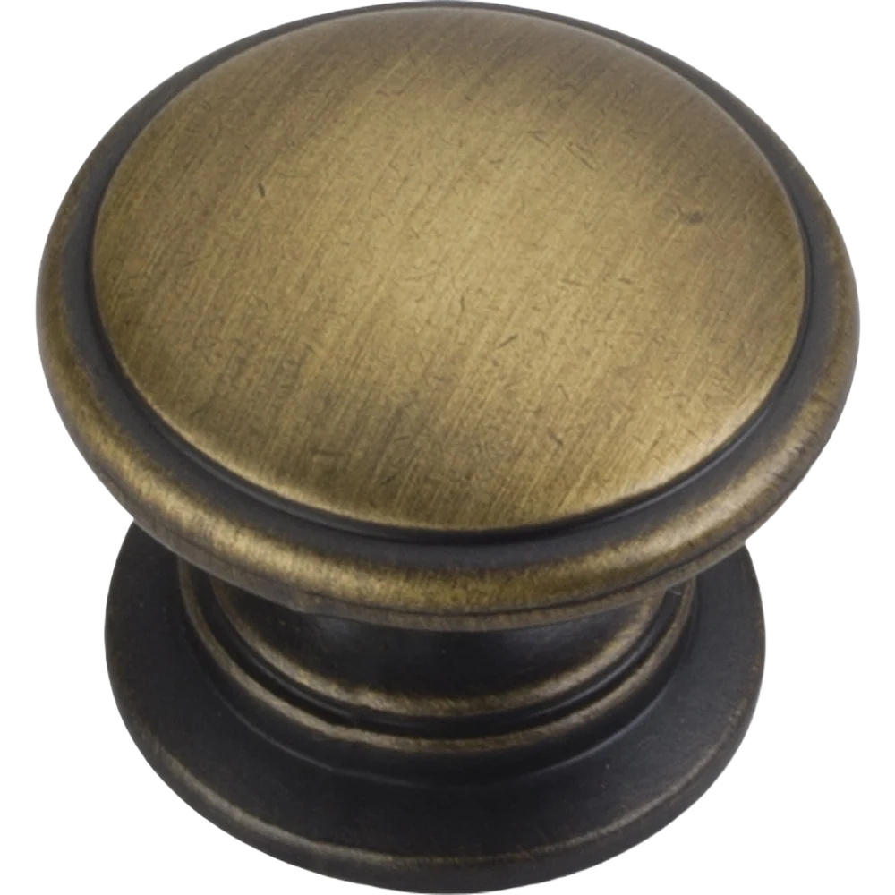 Exclusive Hardware Resources 1-1 4 In. Durham Knob Antique Brushed Satin Brass Responsible