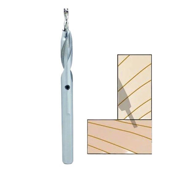 Selected Whiteside Spiral Flute Face Frame Counterbore 3 8 in. Natural