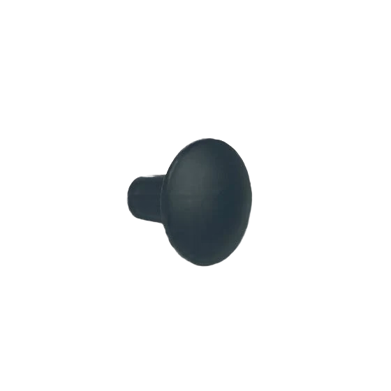 World-Class Acorn Small Matte Black Smooth Cabinet Knob Pull 1 in. Healthy