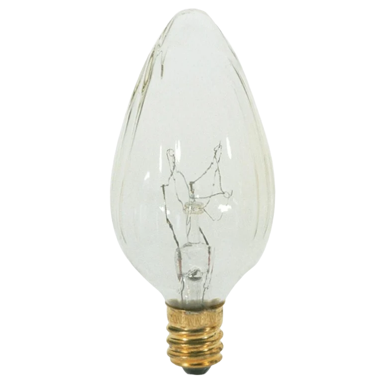 Reusable Satco 15 Watt F10 Incandescent Candelabra Base Light Blub Sophisticated