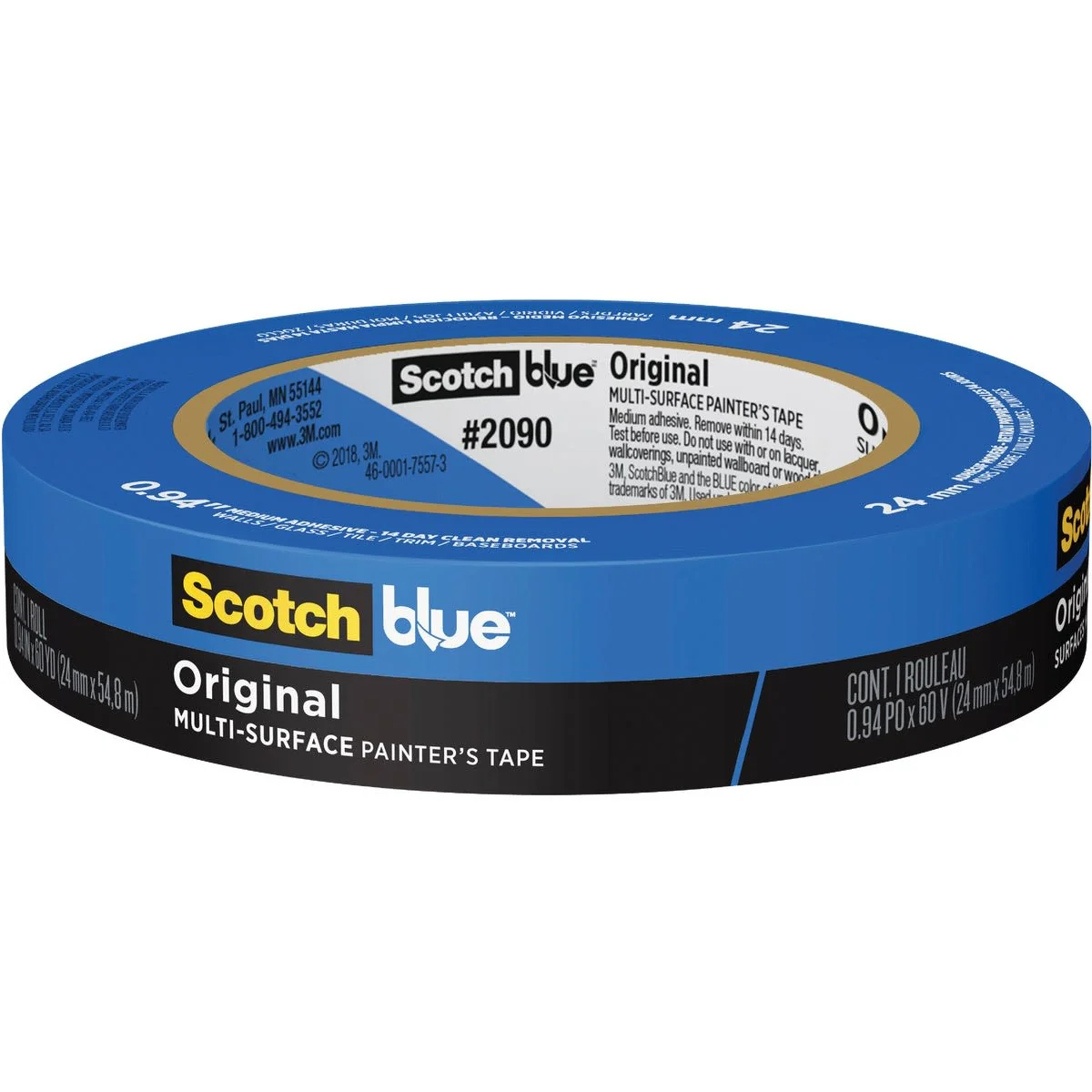 Luxury 3M Scotch Blue Painter's Tape 0.94 in. x 60 yd. Sophisticated