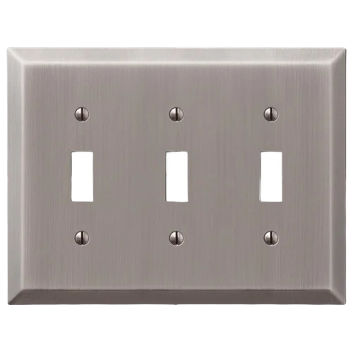 Carefully Designed Amerelle 3-Switch Century Antique Nickel Wallplate Breathable