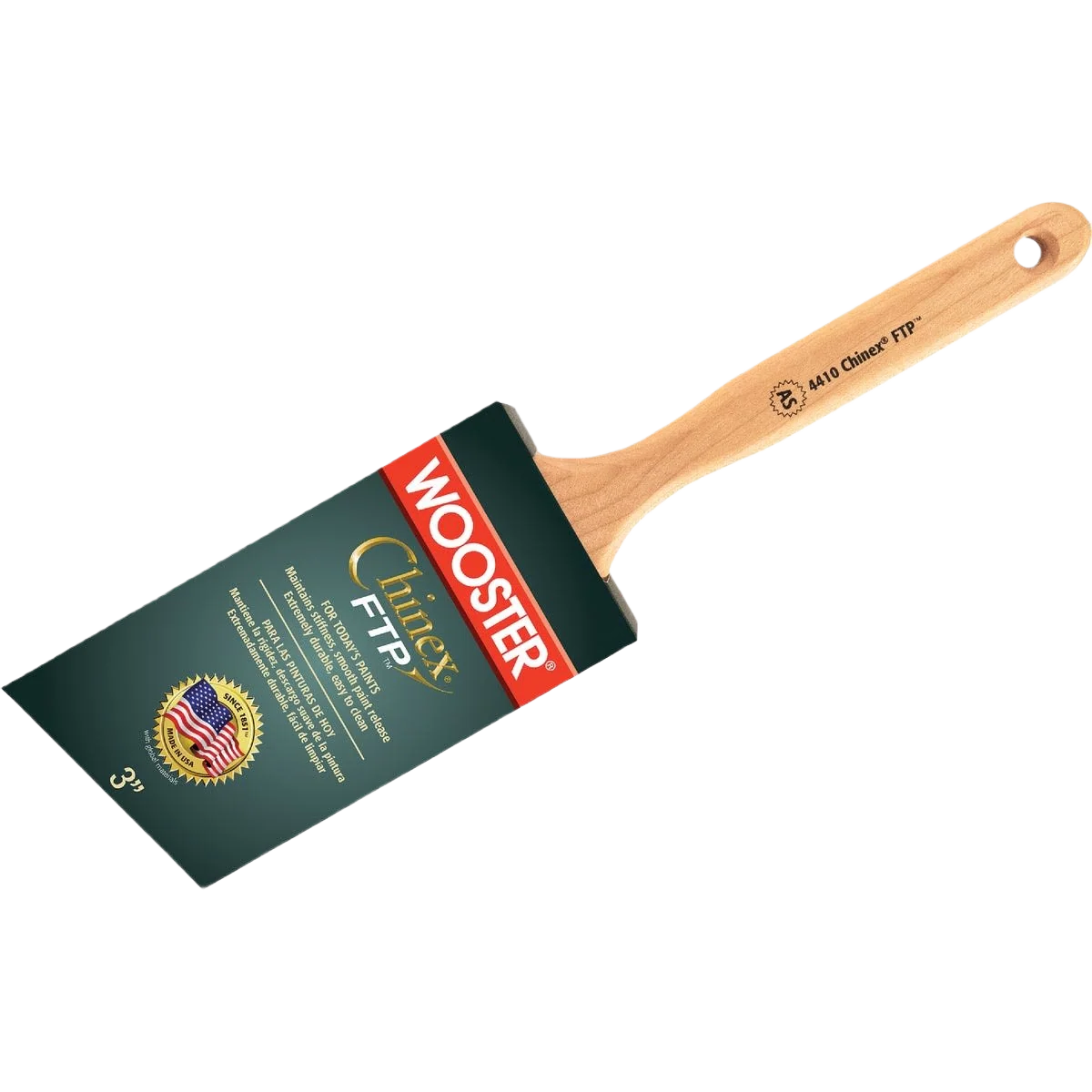 Verified Wooster Chinex FTP Brush with 3 in. Angle Advanced