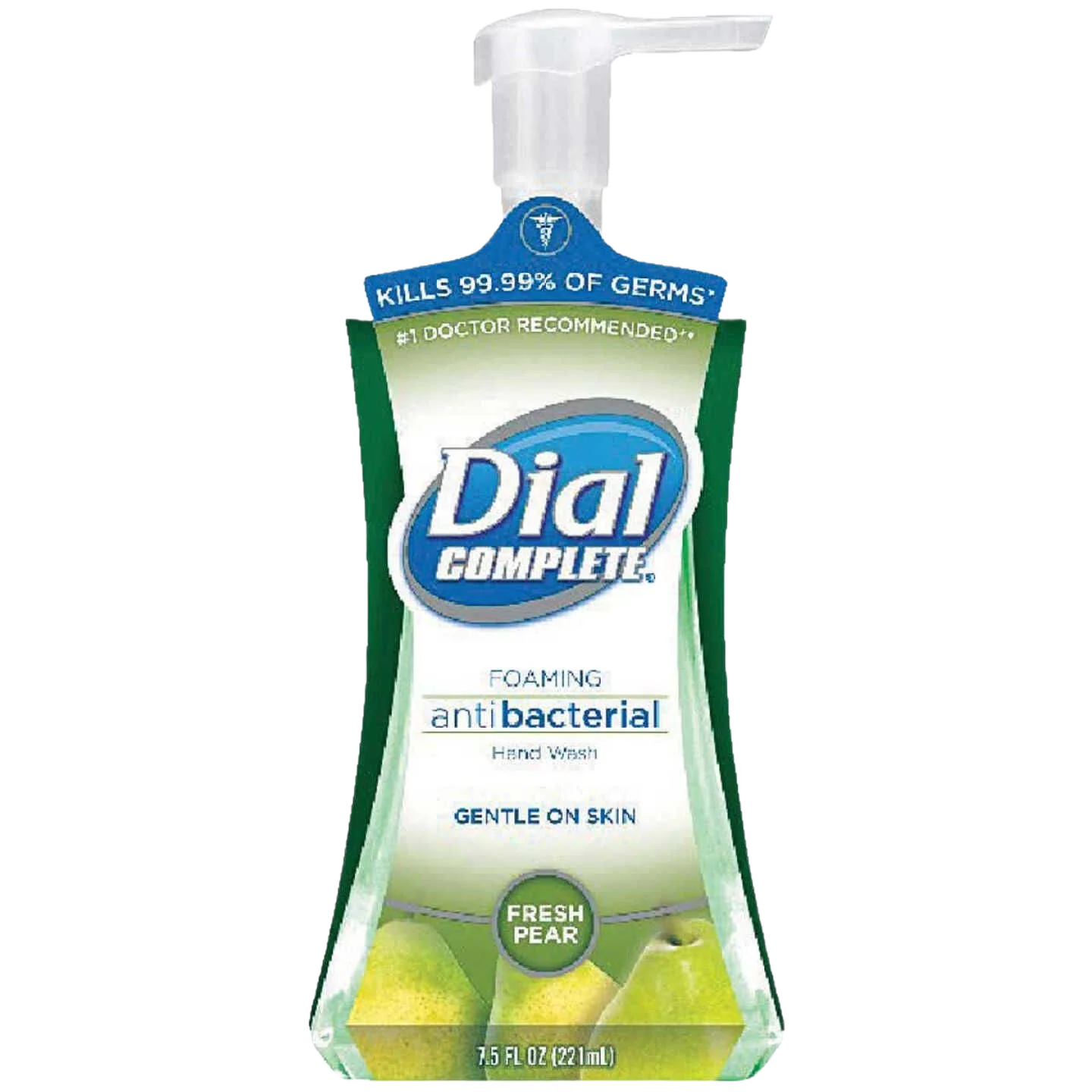 Fashionable Dial Complete Pear Antibacterial Foaming Hand Soap 7.5 oz. Traditional