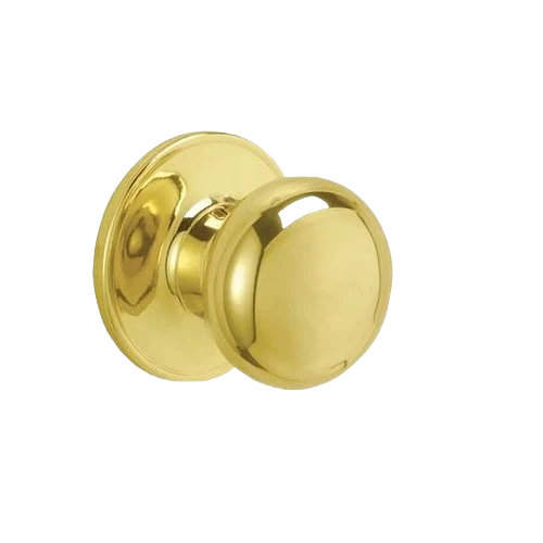 First-Class Dexter Stratus Passage Door Handle Polished Brass Artisan
