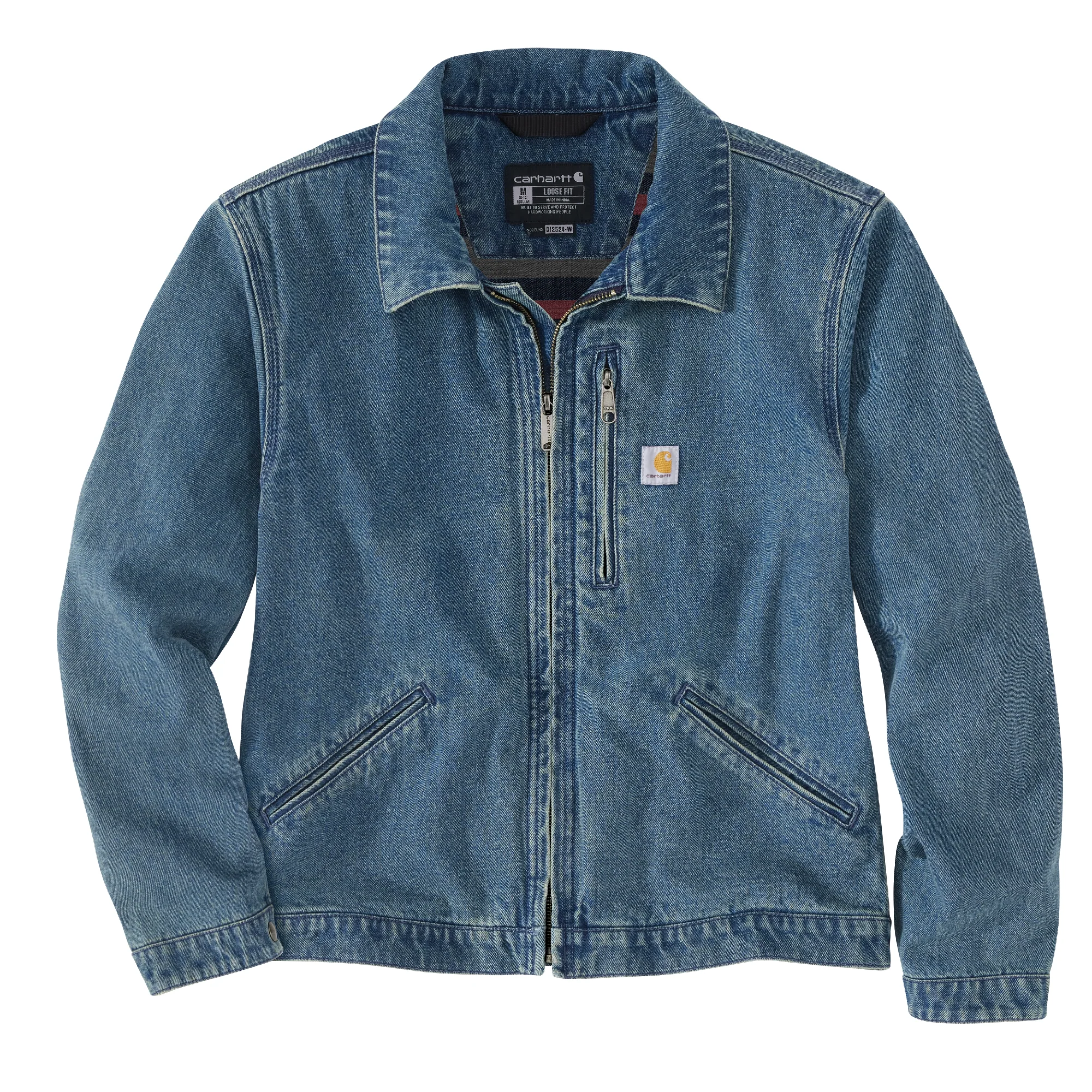 Modern Carhartt Women's XS Misson Denim Detroit Jacket Unique