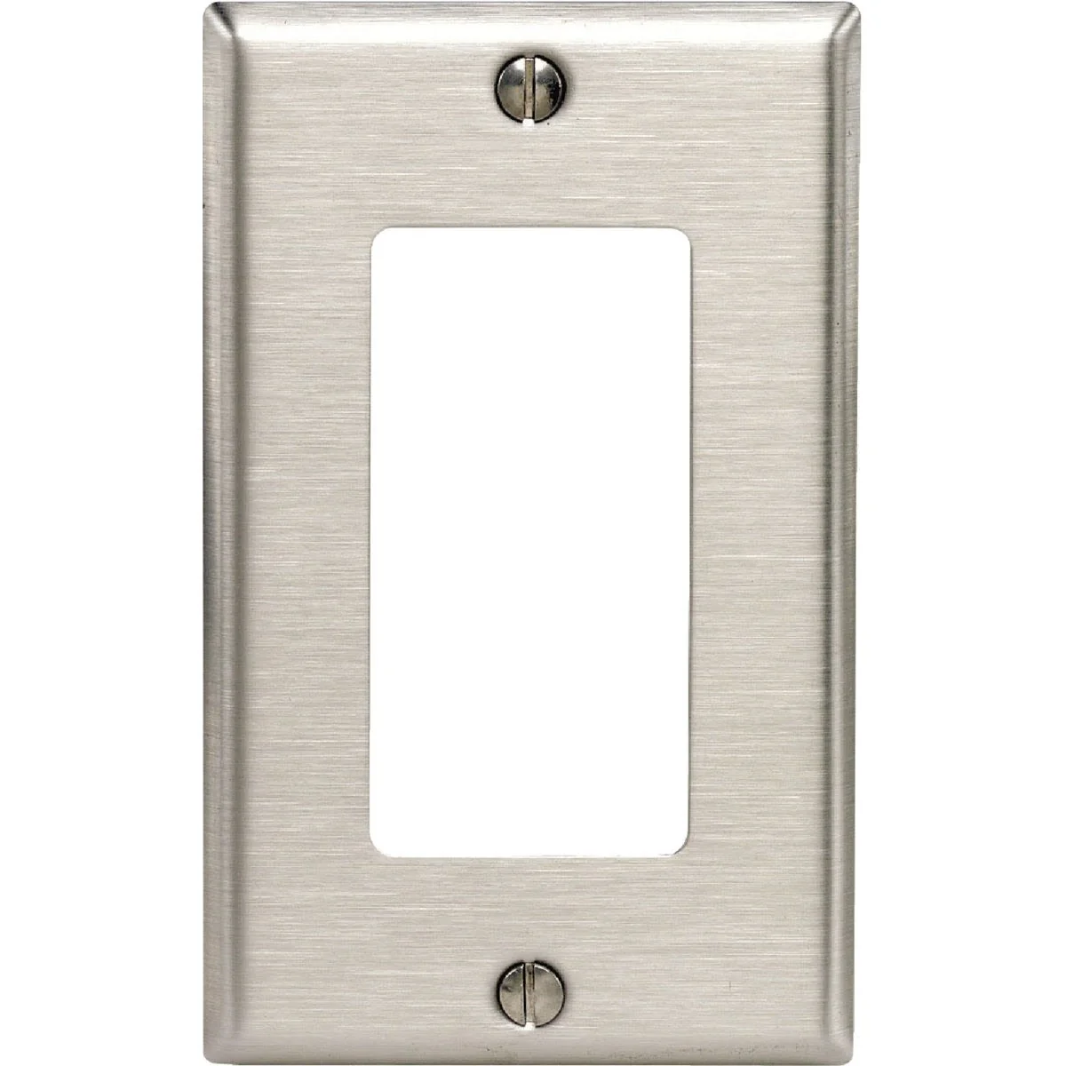 User-Friendly Leviton Decora 1-Gang Stainless Magnetic Rocker C-Series Decorator Wall Plate Certified
