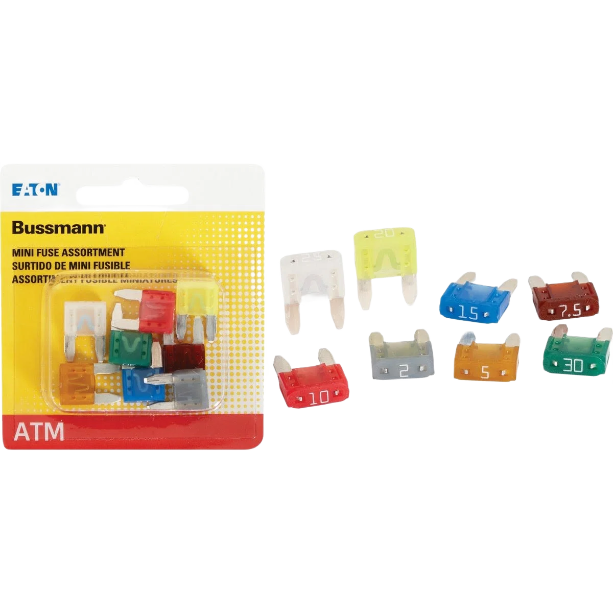 Minimalist Bussmann Fuses ATM Fuse Assortment 8-Pack Stylish
