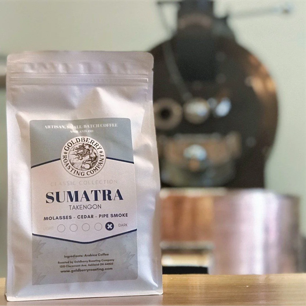 Optimized Goldberry Roasting Company Sumatra Takengon Ground Coffee 12 oz Responsible