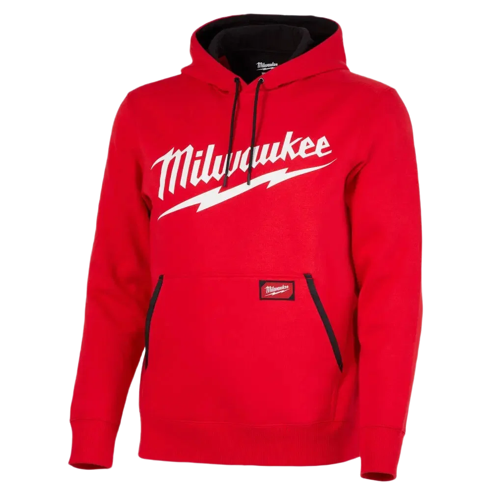 Functional Milwaukee FLEX™ Pullover Hoodie - Logo Red L Crafted