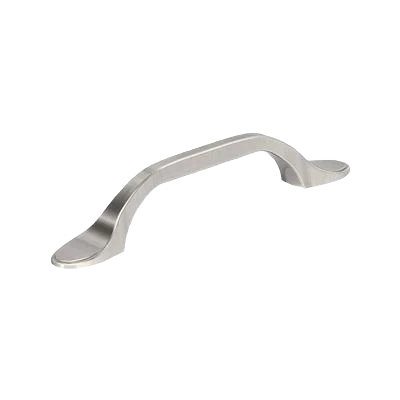 Innovative Amerock Ravino 3-3 4 Center-to-Center Satin Nickel Cabinet Pull Solid