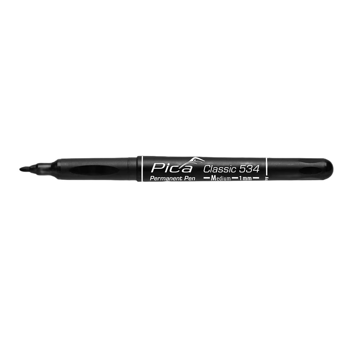 Exceptional Pica Classic 534 Medium Nib Permanent Pen Black Modern