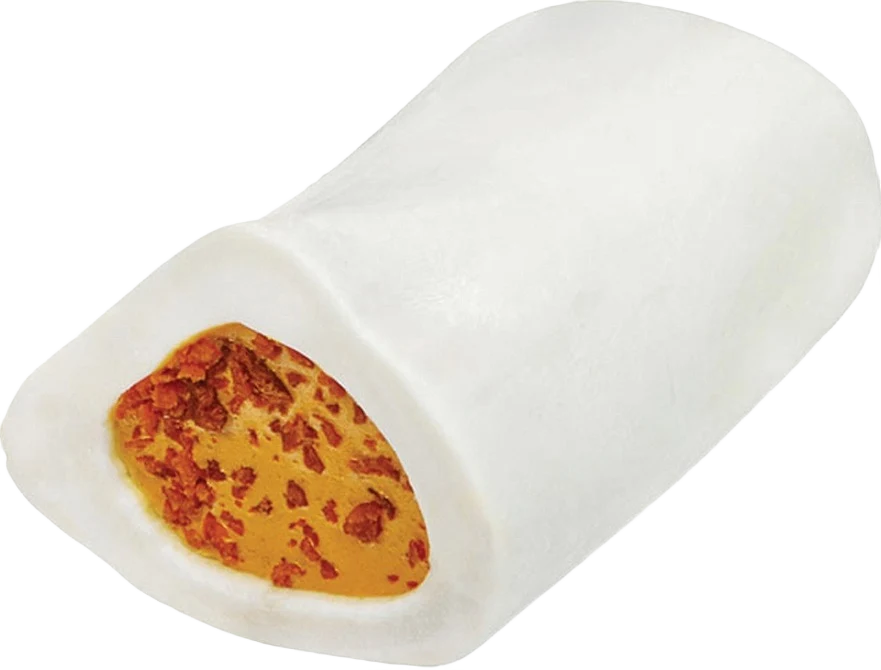 Carefully Designed Redbarn Bacon Cheese Flavor Filled Dog Bone 3 in. Soft