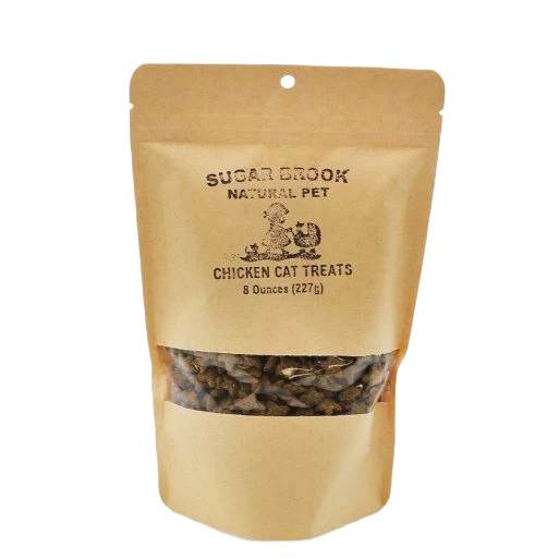 Dependable Sugar Brook Natural Pet Cat Treats - Grain Chicken - 8 oz. Premium Material