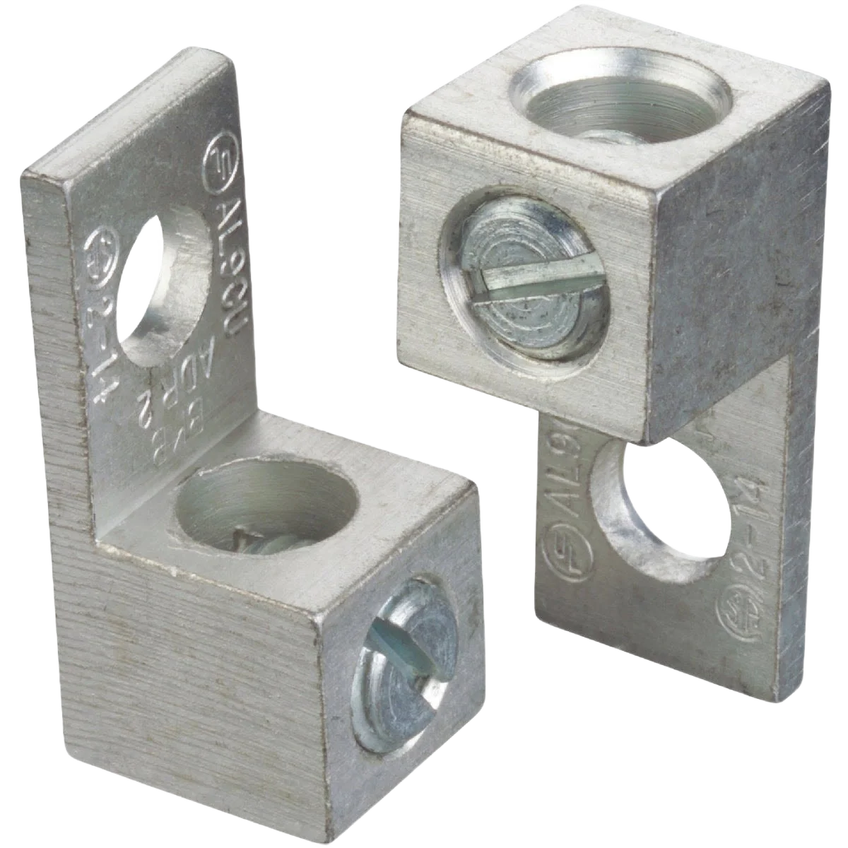 Smart Southwire 14 SOL STR to 2 STR Single 1 4 In. Hole Mount Dual Rated Mechanical Lug 2-Pack High-End