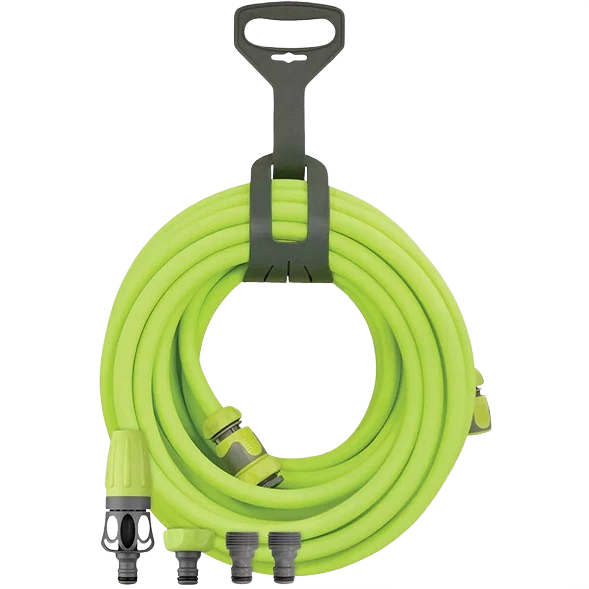 Quality Flexzilla 1 2 Dia. x 50' L. Heavy Duty Garden Hose with Quick Connect High-End