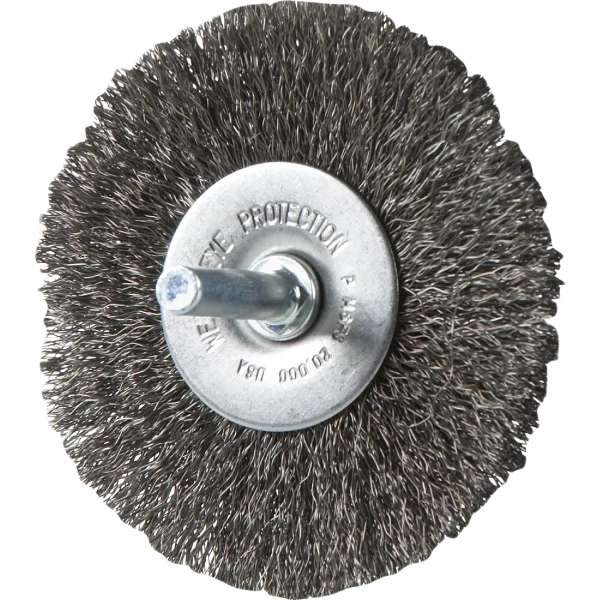 Soft Weiler Vortec 3 In. Crimped Wire Wheel Brush Fine Environmentally Friendly