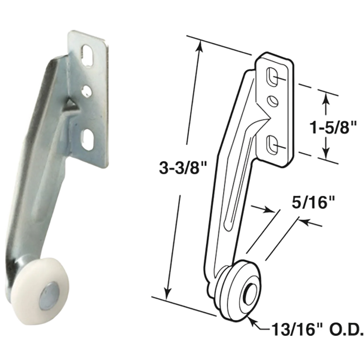 Prestigious Prime-Line Rear Drawer Roller Bracket Powerful
