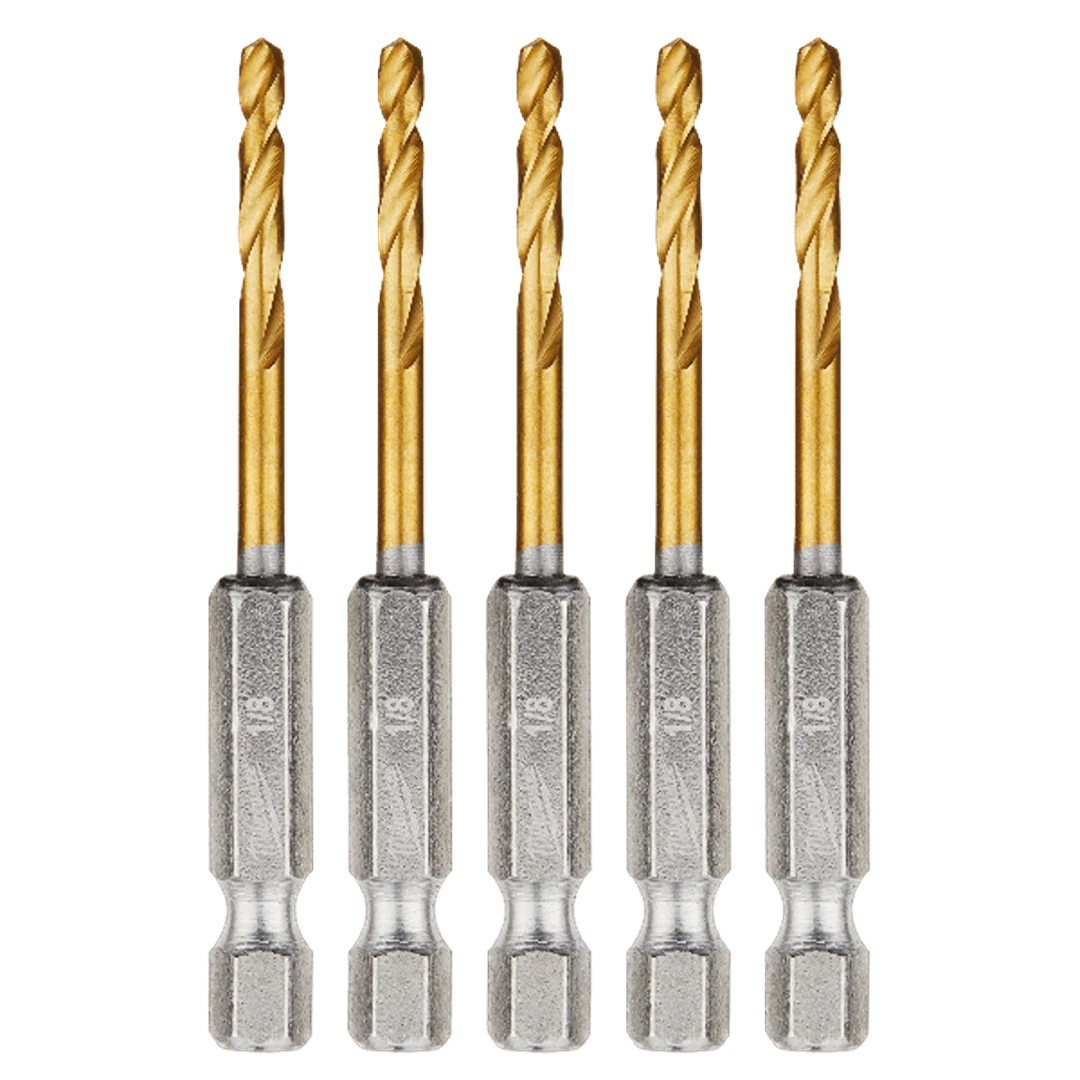 Certified Milwaukee 1 8 SHOCKWAVE™ Impact Duty RED HELIX™ Titanium Drill Bit Pro Pack Refined