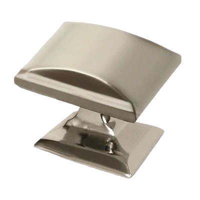 Exclusive Amerock Candler 1-1 4 Length Polished Nickel Cabinet Knob Flexible
