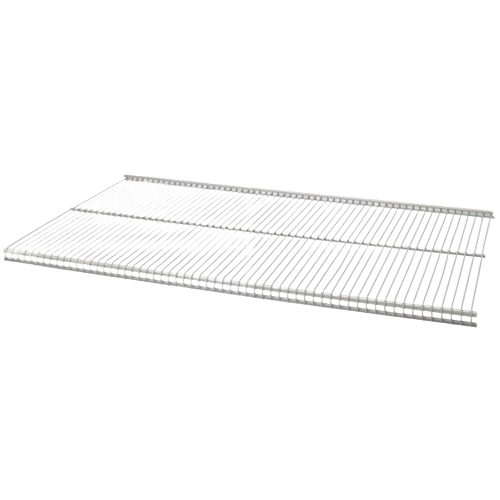 Certified domRail Nickel Profile Shelf 12 in. x 3 ft. Trusted