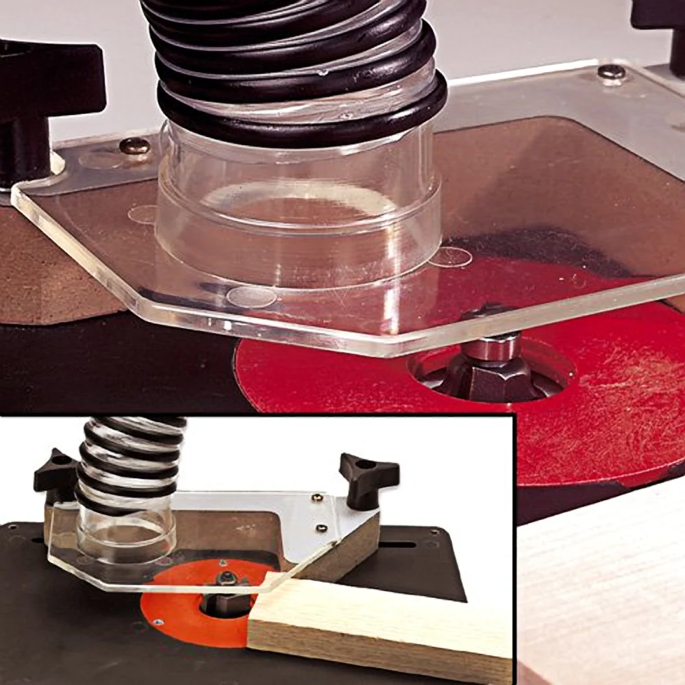 Excellent Hart Design hand Router Table Bit Guard w Vacuum Attachment Consistent