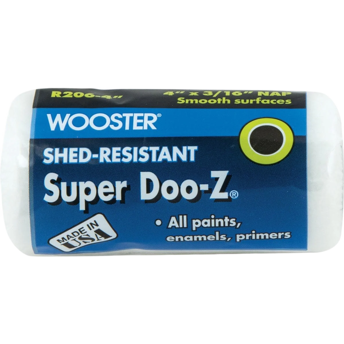 Easy-to-Use Wooster Super DOO-Z Woven Fabric Roller Cover 4 x 3 16 in. Crafted