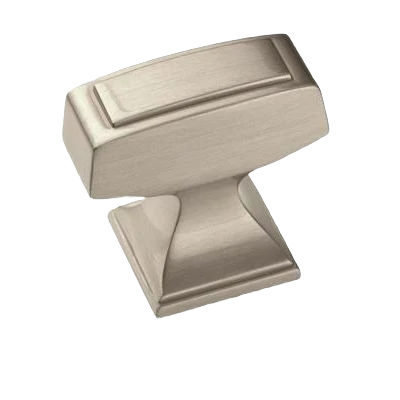 Reliable Amerock Mulholland 1-1 4 Length Satin Nickel Cabinet Knob Convenient