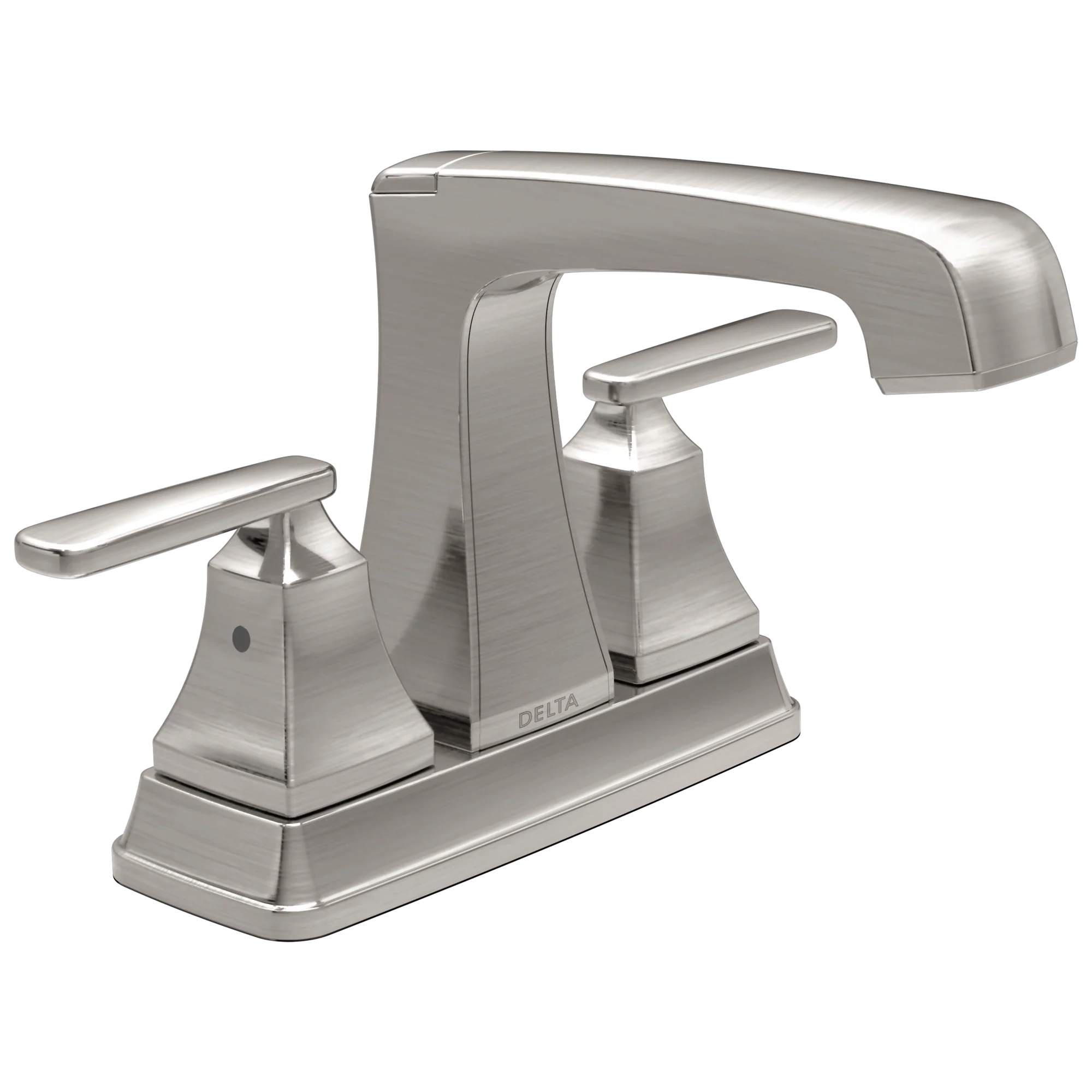 Powerful Delta Ashlyn Stainless Two Handle Centerset Bathroom Faucet Fashionable