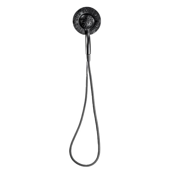 Relaxed Delta In2ition Black 4-Setting Combo Showerhead Professional