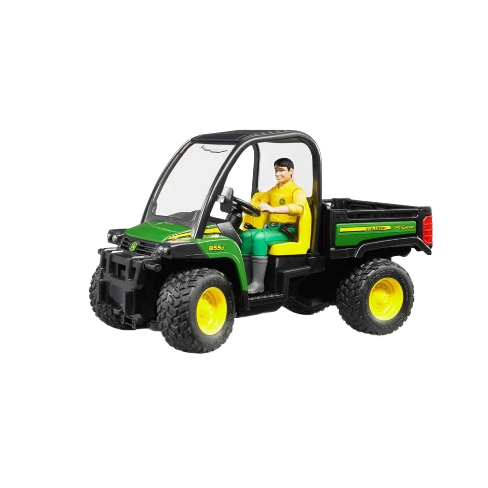 High-Quality Bruder Toys John Deere Gator XUV 855D With Driver Dependable