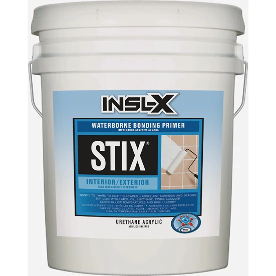 Dependable Benjamin Moore INSL-X Stix Waterborne Bonding Primer 5 gallon Eco-Friendly