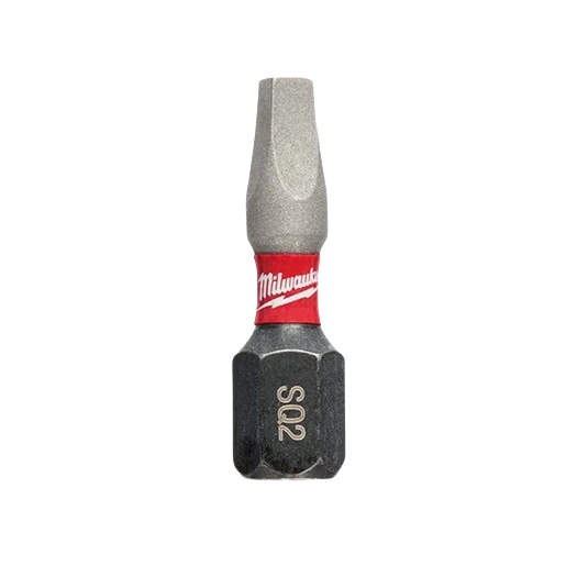 Relaxed Milwaukee SHOCKWAVE™ Impact Duty™ 3-1 2 SQ2 Square Bits 5-Pack Flexible